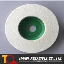 Felt Polishing Wheels with Plastic Backing Wool Wheel Buffing Wheel